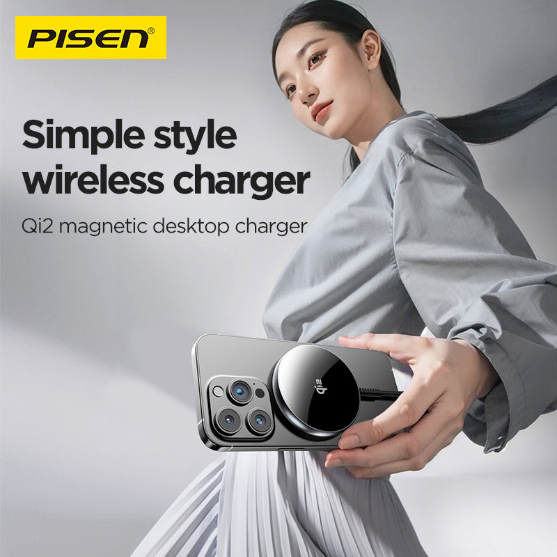 PISEN-Qi2 Magnetic Desktop Charging Base TP-C56