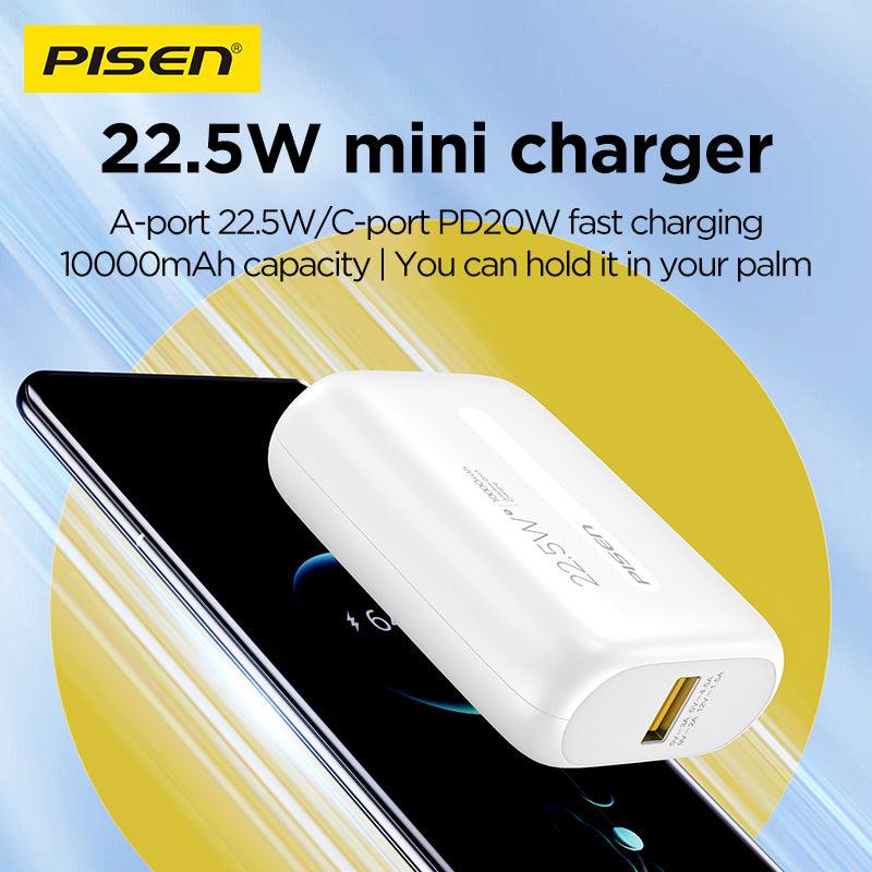 PISEN Power Tiny 22.5W พาวเวอร์แบงค์ขนาดเล็ก 10000mAh TS-D330