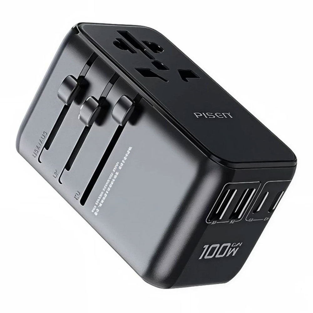 PISEN Global Travel 100W 5-Port GaN Fast Charger TP-C95