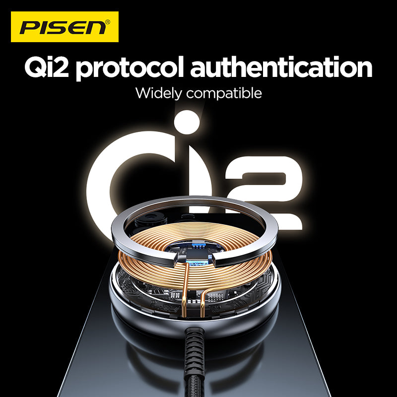 PISEN-Qi2 Magnetic Desktop Charging Base TP-C56