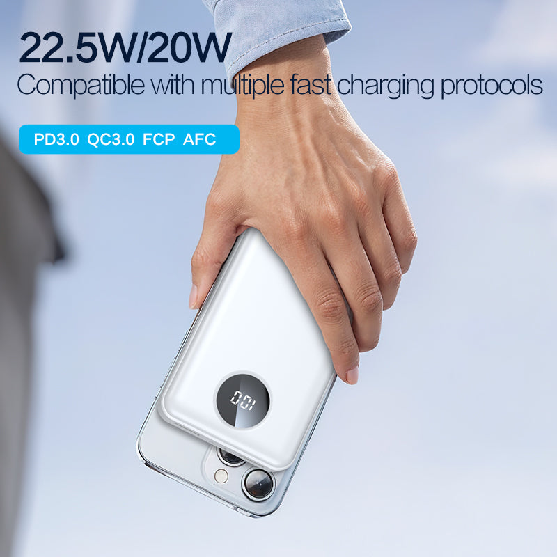 PISEN PRO 22.5W 21000mAh พาวเวอร์แบงค์อัจฉริยะ TS-D301