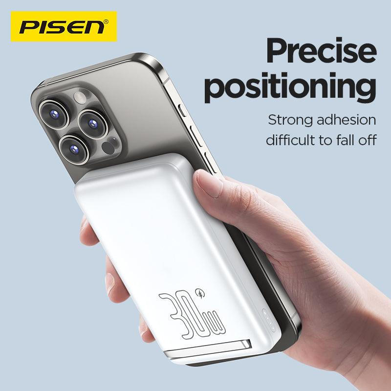 TP-D101 PISEN QUICK 30W Magnetic Q12 พาวเวอร์แบงค์ชาร์จเร็วไร้สาย