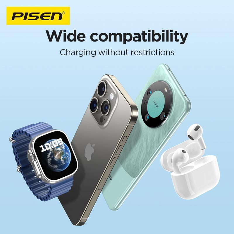 PISEN PowerMag แบตสำรองแม่เหล็ก 20W 10000mAh TP-D111
