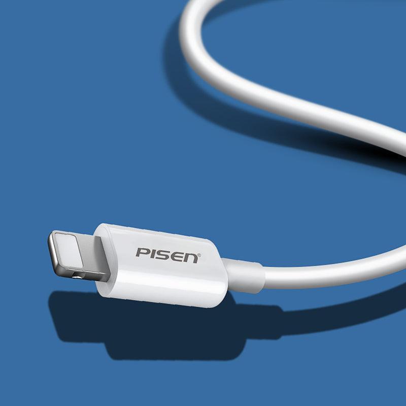 PISEN Mr-White USB-A to Lightning Cable 1000mm AL05