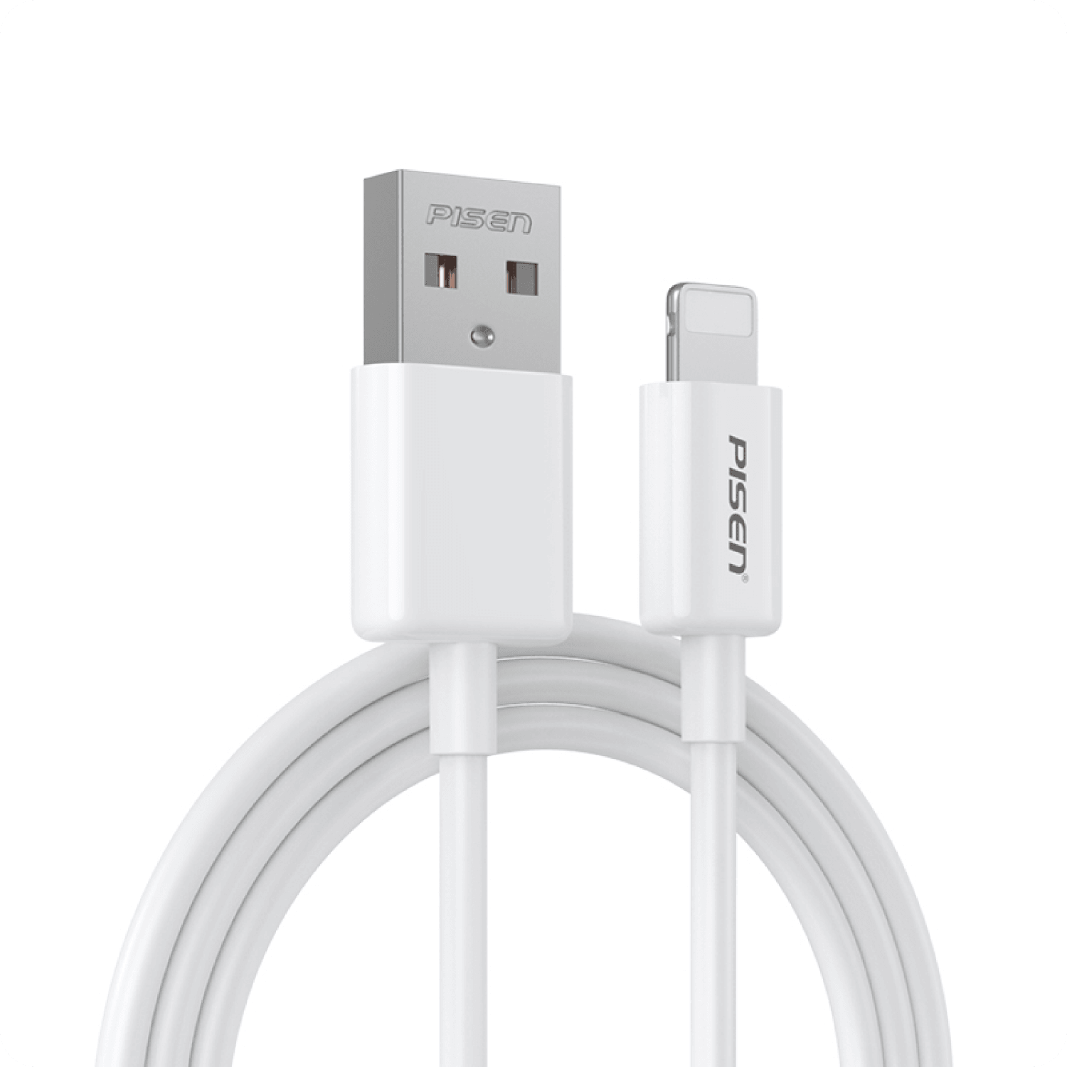 PISEN Mr-White USB-A to Lightning Cable 1000mm AL05