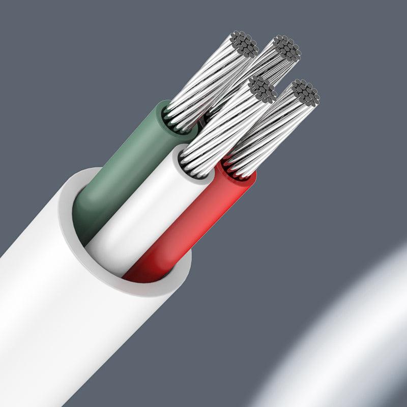 PISEN Mr-White USB-A to Lightning Cable 1000mm AL05