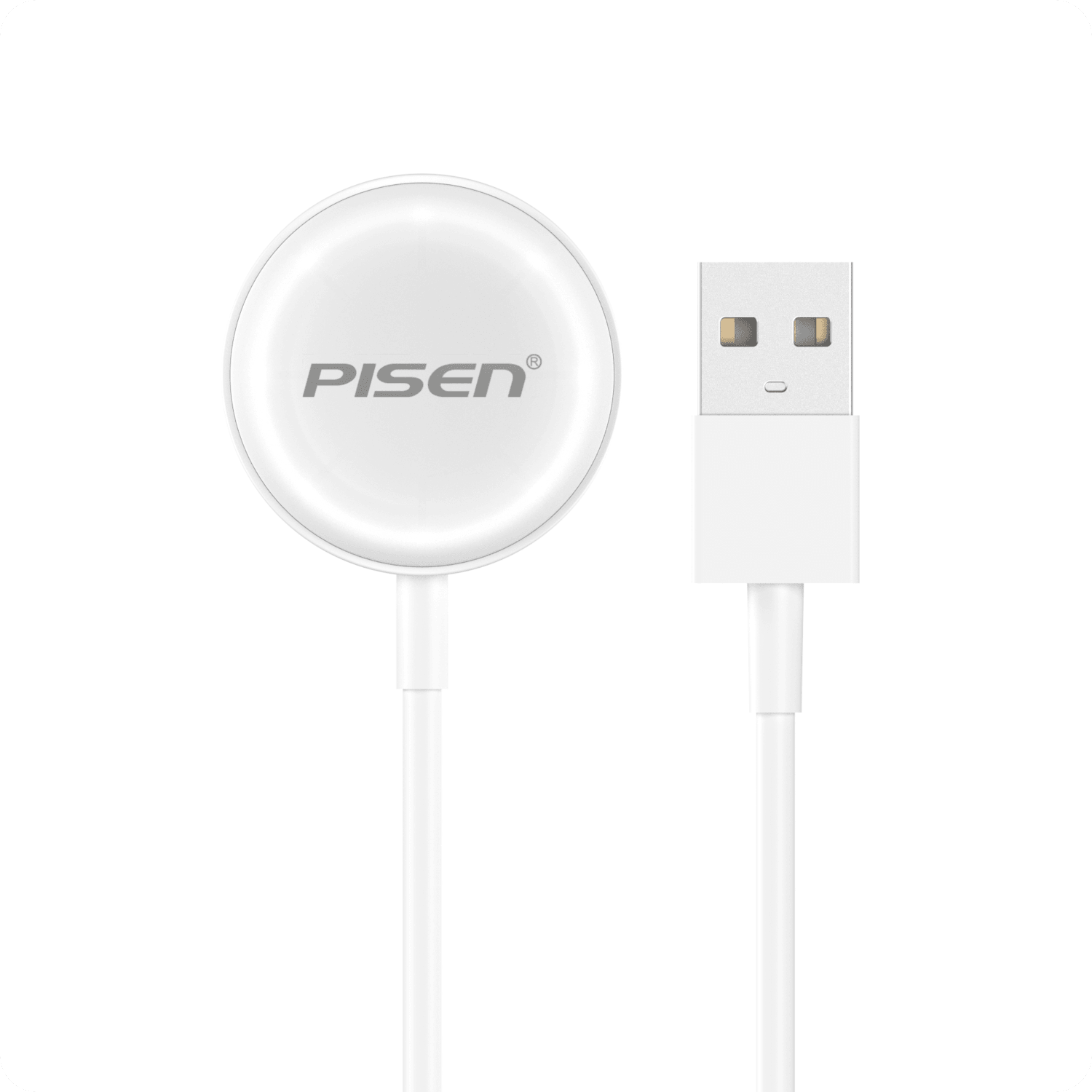 PISEN iwatch metallic charger(USB-A) for Apple Watch TS-WC01-1000