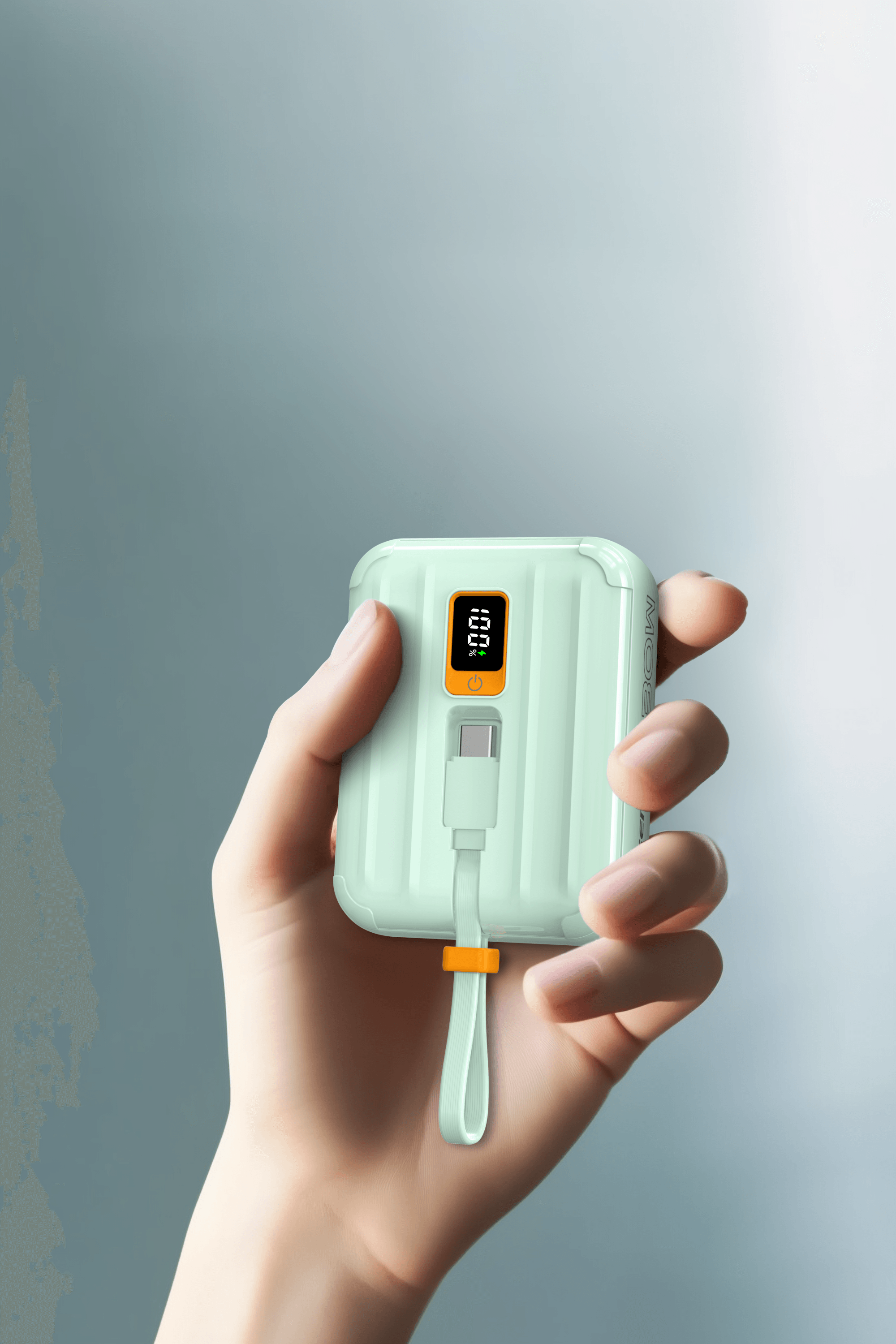 PISEN Power Tiny 30W 10000mAh With Dual Cable Power Bank TS-D364