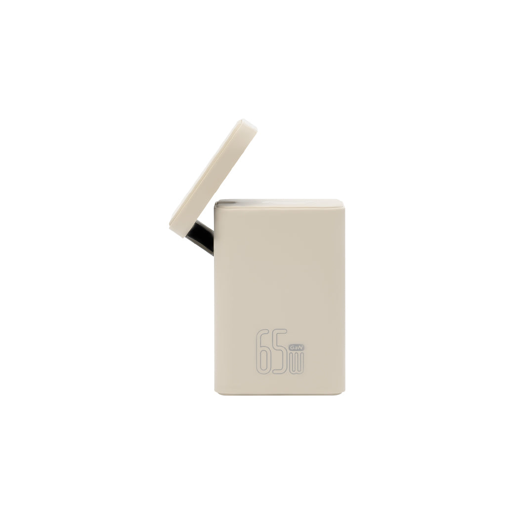 PISEN 65W GaN Desktop MagStation Changer Light-pink TS-C193