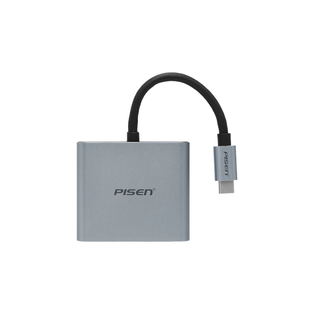 PISEN Type-C 3 in 1 Multi-Functional Docking station PGM-HB07