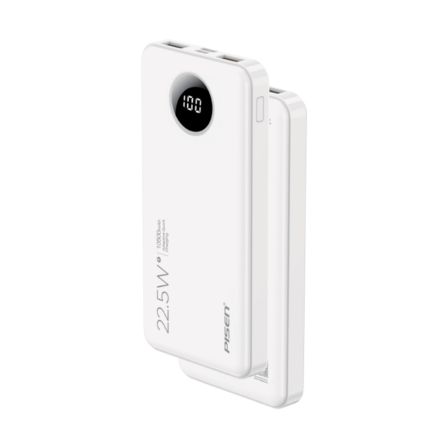 PISEN PRO 22.5W 10500mAh smart power bank with digital display TS-D300