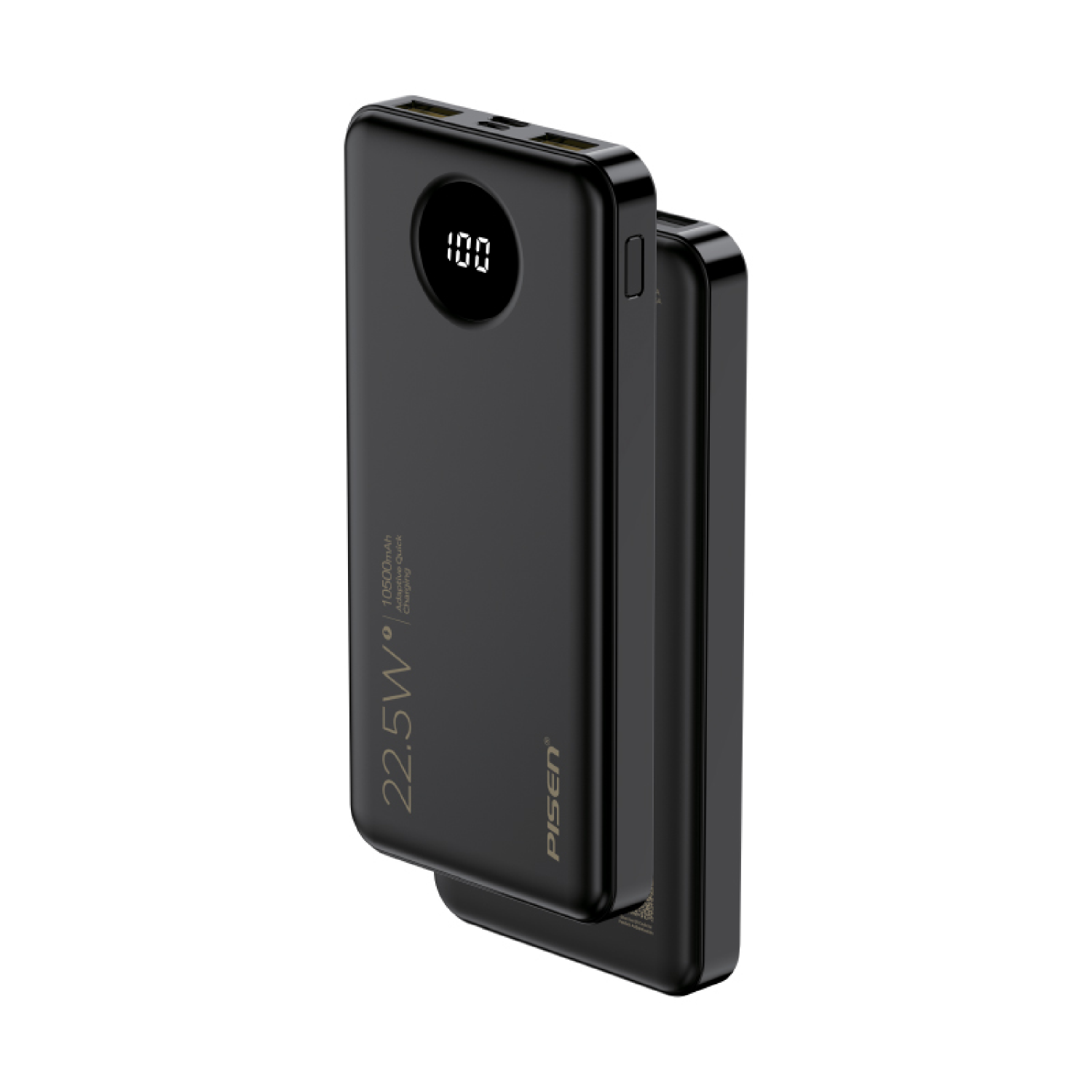 PISEN PRO 22.5W 10500mAh smart power bank with digital display TS-D300