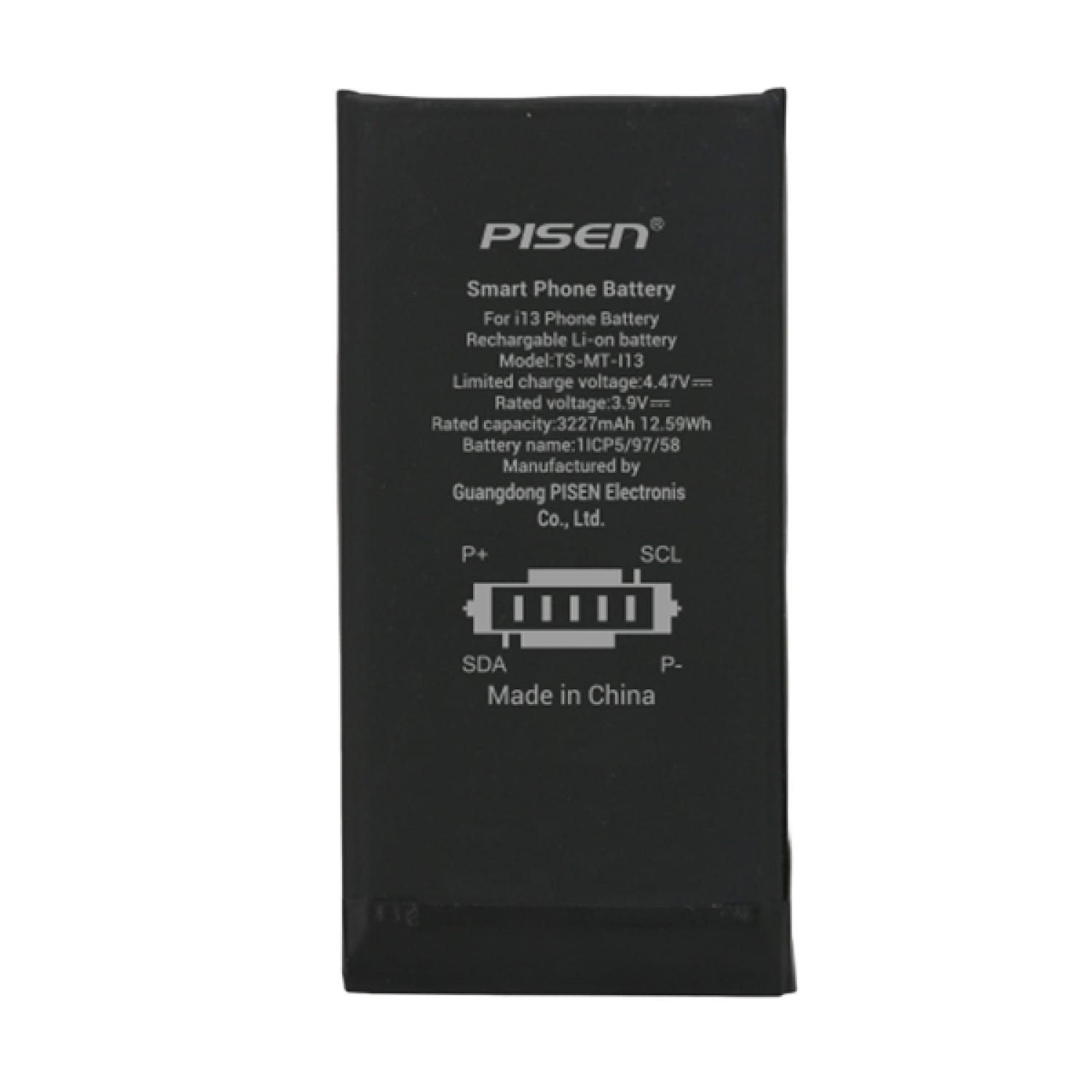 PISEN ประกอบแบต iPhone 13 ใหม่ ซ่อมด่วน