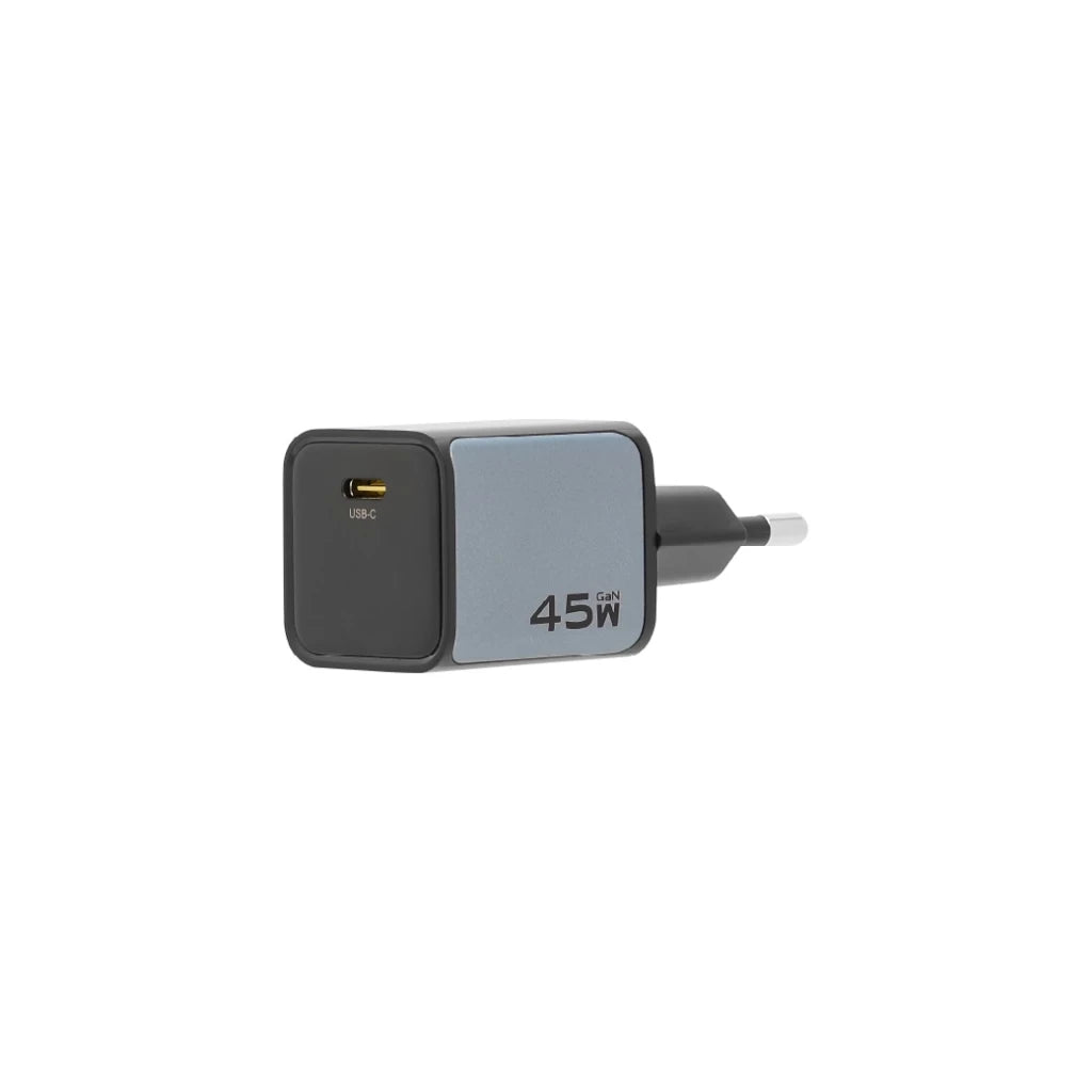 PISEN BOLT Lite 45W 1-Port GaN Fast Charger Grey TP-C113
