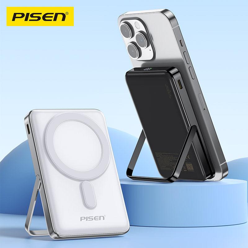 PISEN PowerMag พาวเวอร์แบงค์ 2 in 1 ดิจิตอลแม่เหล็ก TP-D080