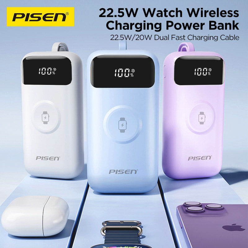 PISEN QUICK 22.5W พาวเวอร์สติ๊ก 10000mAh TP-D104
