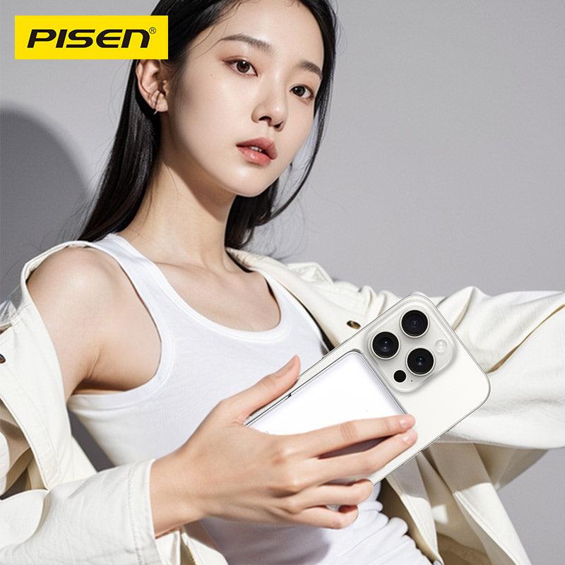 PISEN PowerMag พาวเวอร์แบงค์ 2 in 1 ดิจิตอลแม่เหล็ก TP-D080