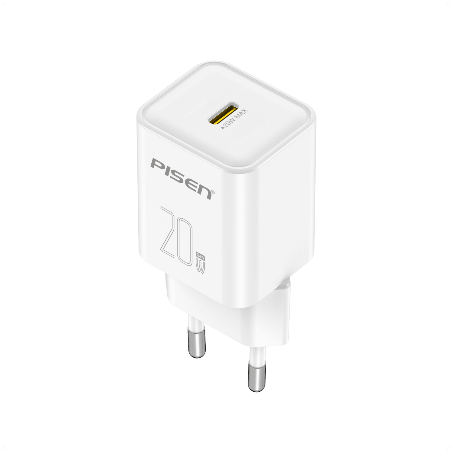 PISEN 20W Light Travel GaN Single Port Fast Charger TP-C49