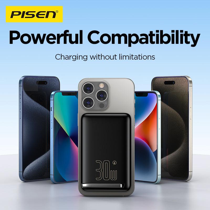 PISEN QUICK 30W Magnetic Qi2 Wireless Fast Charging Power Bank TP-D101