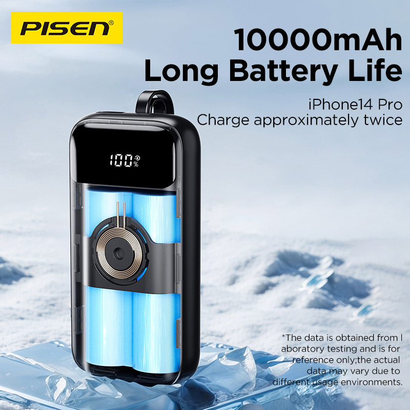 PISEN QUICK 22.5W พาวเวอร์สติ๊ก 10000mAh TP-D104