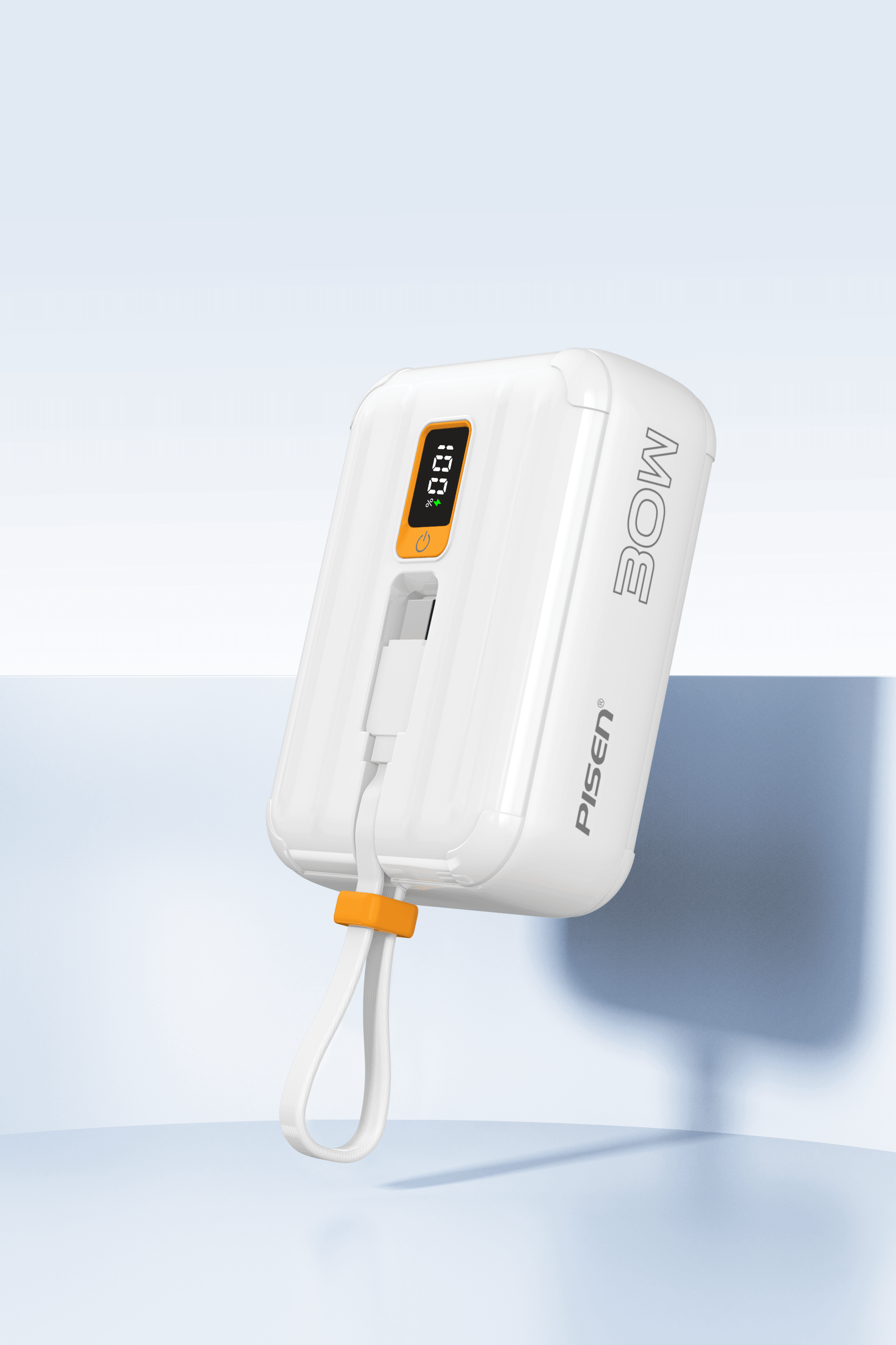 PISEN Power Tiny 30W 10000mAh With Dual Cable Power Bank TS-D364