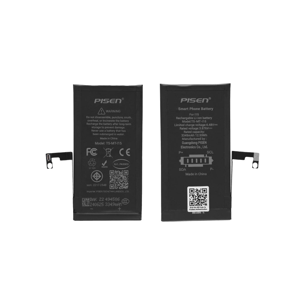 PISEN iPhone 15  built-in battery TS-MT-I15