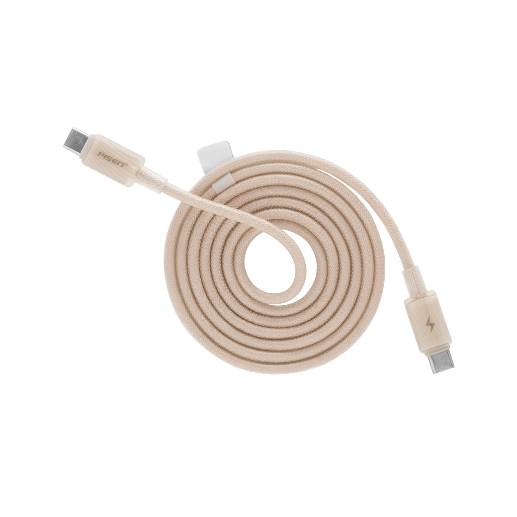PISEN IceLink Series Type-C to Type-C 60W Data Charging Cable LT-CC28-1200