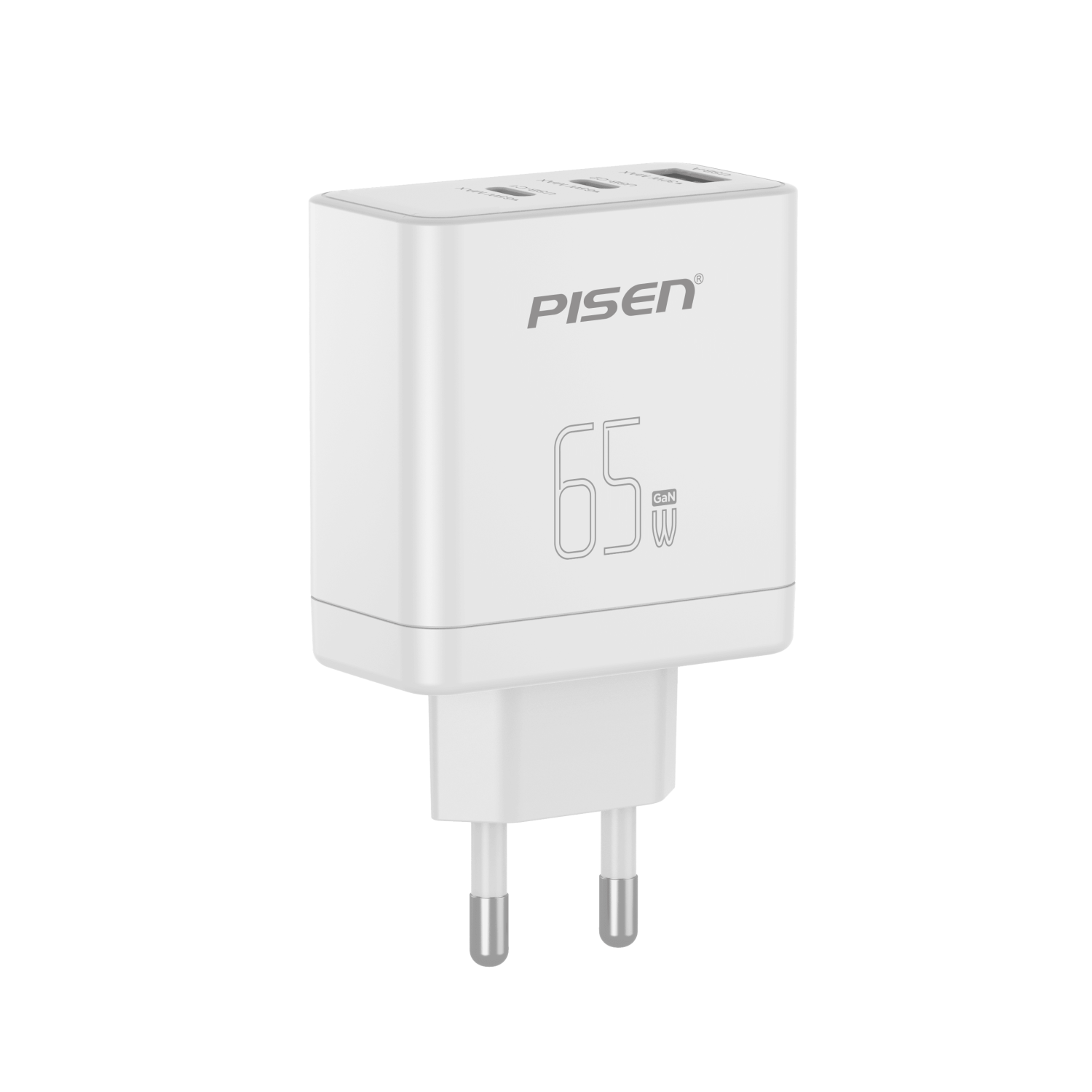 เครื่องชาร์จหลายพอร์ต PISEN 2C+1A GaN TP-C53