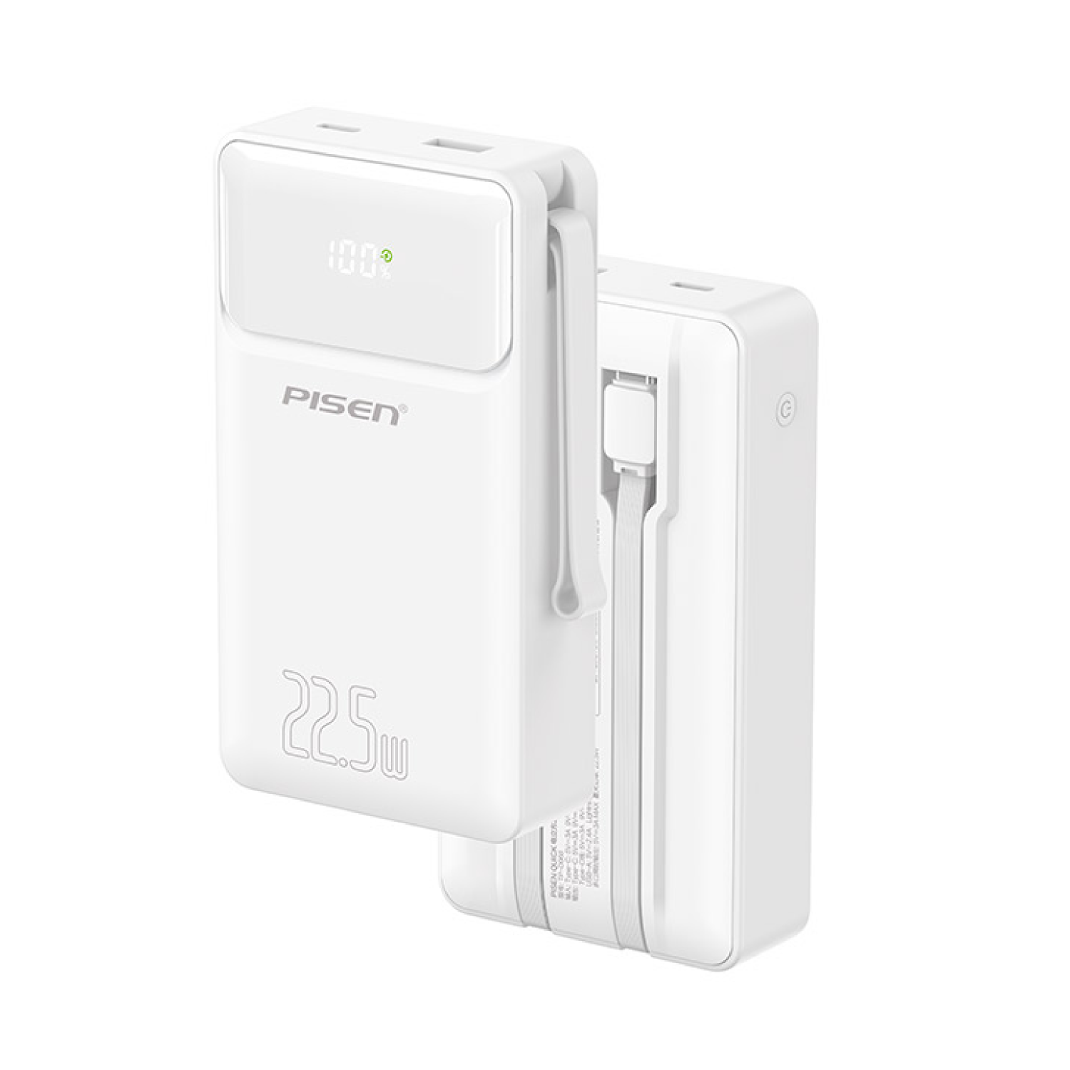 PISEN QUICK 22.5W พาวเวอร์สแควร์ 20000mAh TP-D068