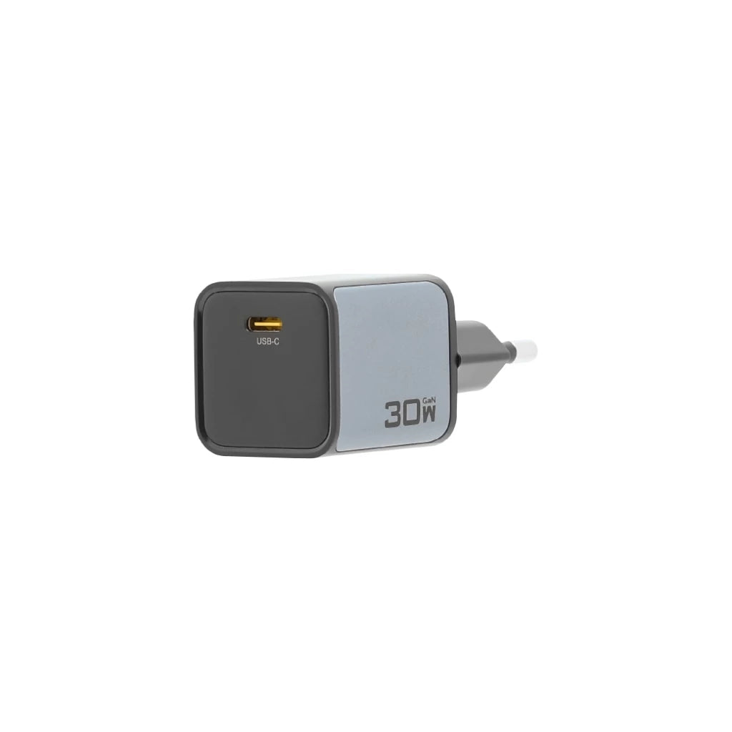 PISEN TP-C62 BOLT Lite 30W 1-Port GaN Fast Charger Grey TP-C62
